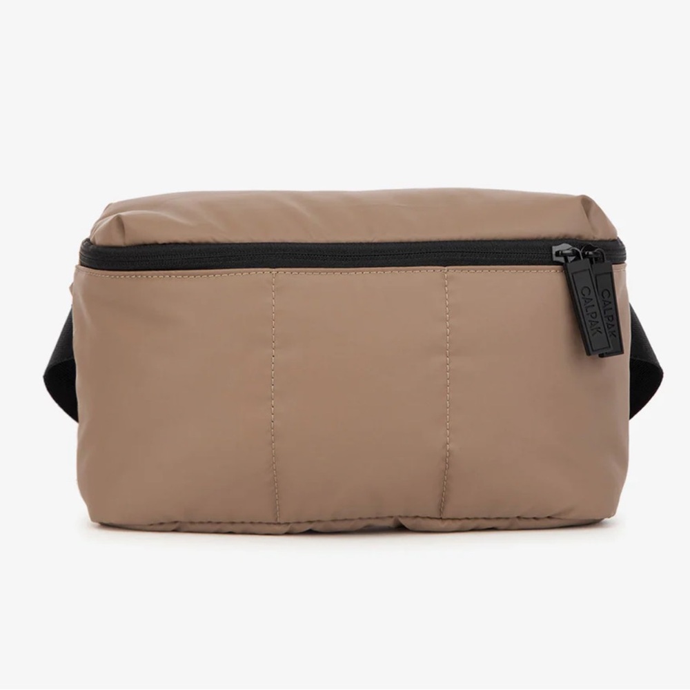 NWT CALPAK Luka Belt Bag Chocolate Brown Hazelnut